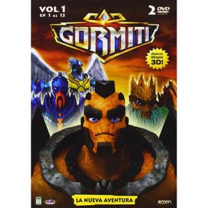 DVD FILM Gormiti (GORMITI: 3 TEMPORADA.  PARTE 1, Importé d'Espagne, langues sur les détails)
