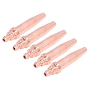 COUPE TUBE Cikonielf embout de torche de coupe 5PCS Conseils de coupe isobares Consommables de soudage au gaz de remplacement de buse de