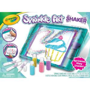 JEU DE COLORIAGE - DESSIN - POCHOIR Crayola - Sprinkle Art Shaker - Activités créative