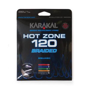 CORDAGE SQUASH Cordage de squash Karakal Hot Zone 120 - black/noir - 11 m x 1,2 mm