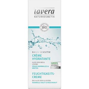 HYDRATANT VISAGE Lavera Basis Sensitiv Crème Hydratante Bio 50 ml