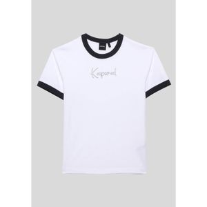 T-SHIRT KAPORAL - T-shirt blanc Garçon 100% coton ORIBE