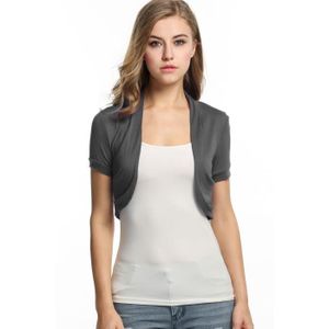 Gilet manche courte femme pas cher clearance