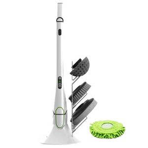 Brosse De Nettoyage Electrique Avec 3 Tetes De Brosse Pour Sol