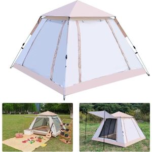 TENTE DE CAMPING Tente De Camping Familiale - Tente Dôme Pour 3 À 4