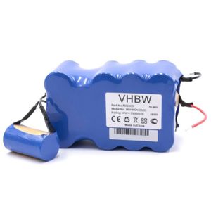 BATTERIE MACHINE OUTIL vhbw NiMH batterie 2000mAh (18V) pour aspirateur H