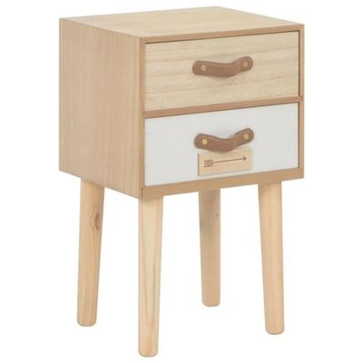Table De Chevet Table De Nuit Scandinave Contemporain Avec 2