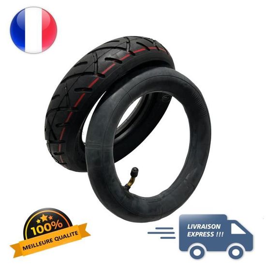 Pneu Et Chambre à Air 8 1/2 X 2 Pour Scooter électrique, Poussette, Brouette - Caoutchouc Résistant - 7