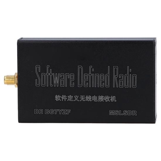 Récepteur SDR RTL-SDR USB - Fréquence 25 MHz à 1760 MHz - Antenne MCX Incluse - Pour Radio Logicielle, Scan Aérien, Météo
