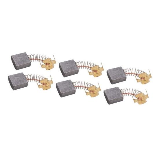 Balais De Charbon AMEG 6x13x19 Pour Parkside PKS1700 A1 - Avec Dispositif De Déconnexion