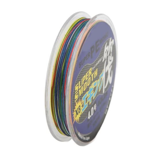 Ligne De Pêche Tressée Stork HD 600m - 4 Brins Dyneema, Revêtement NANO, Idéale Eau Douce Et Salée