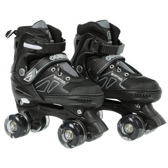 Roller En Ligne Singer Du 29 Au 32 Enfant Mixte Taille Ajustable Noir Bleu Raven%22