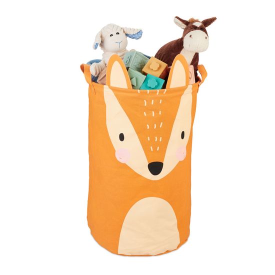 Étagère Bambou Avec Panier à Linge Sale - 95x40x30 Cm - Nature Et Gris