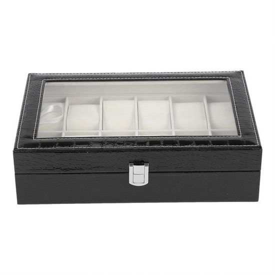2 Oreillers De Présentation Pour Montres Et Bijoux - Flanelle Noire/Grise, 24x8 Cm, Pour Vitrine Ou Rangement à Domicile