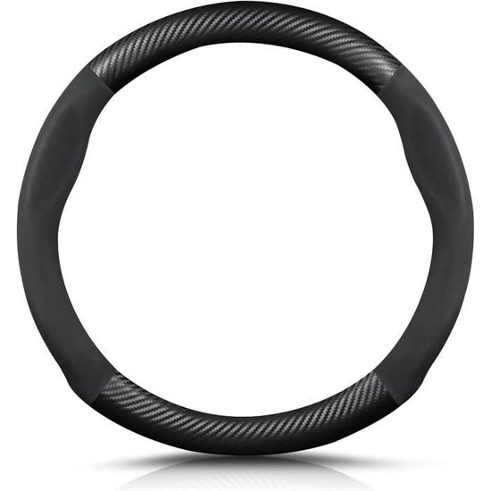 Housse Volant Cuir/Carbone VeroCh – Antidérapante Respirante Pour Mazda 3, 5, 6, CX-3, CX-5, CX-9, MX-5