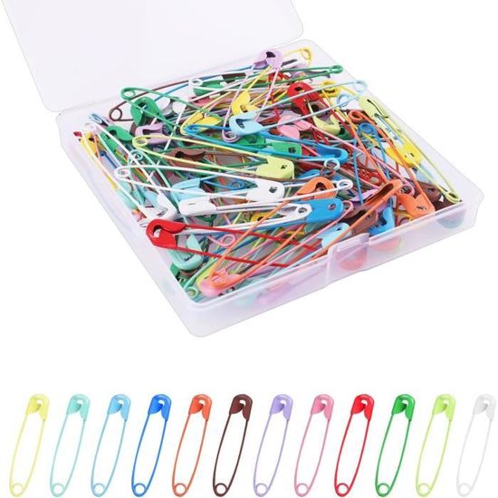 30 Épingles à Nourrice Géantes 5-7cm | Lot Anti-Rouille Pour Couture, Couvertures & Artisanat