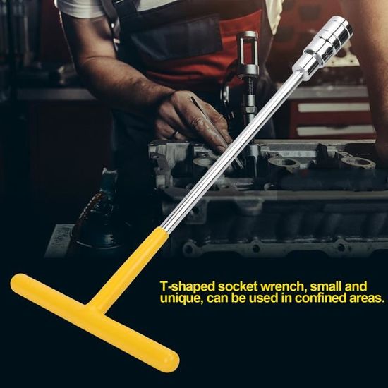 WIHA Clé à Douille Avec Manche En T Electric Six Pans (27935) 17 X