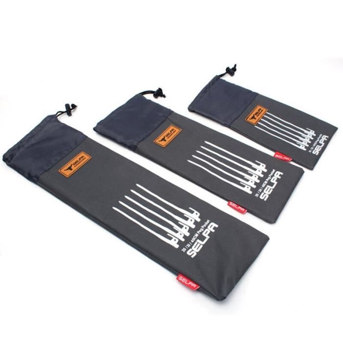 Cuque pack de rangement pour piquets de tente Sac de rangement pour