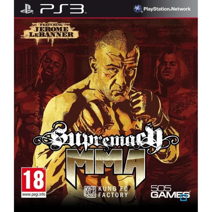 SUPREMACY MMA / Jeu console PS3 - État correct 505 Games sur Cdiscount Seconde Vie