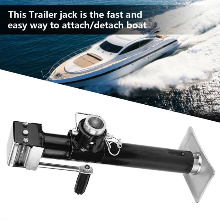 GAR® 5000 lbs de remorque de yacht partie le support en métal résistant de roue jockey de caravane Jack Bonne qualité