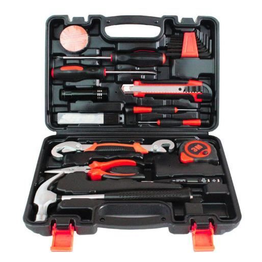 Ensemble d'outils à main matériels, boîte à outils ménagers, outil de réparation