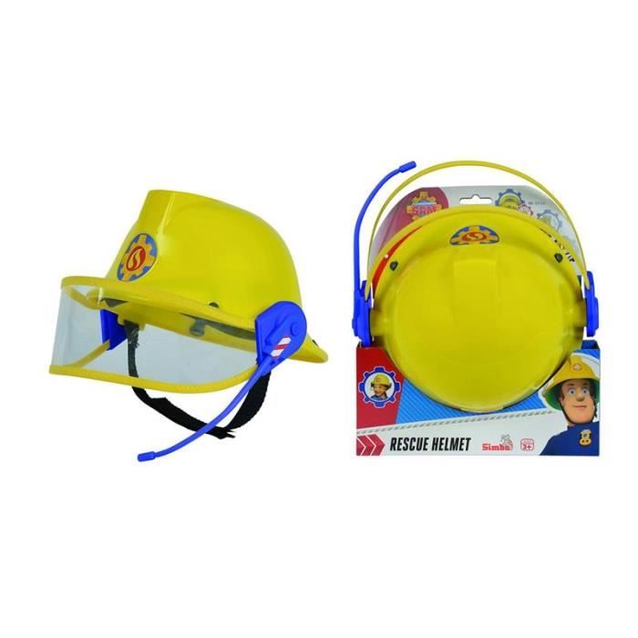Simba Toys 109258698 Pompier Sam - Casque de Pompier