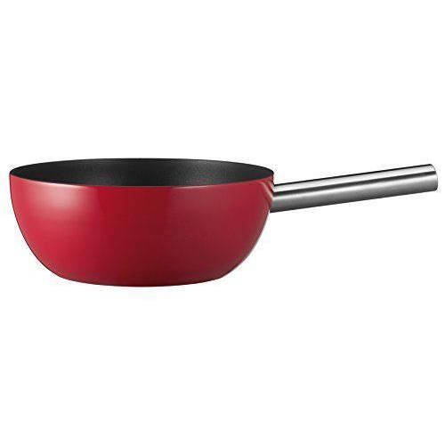 Spring 2896560624 Caquelon à fondue en aluminium compatible induction Rouge 23cm