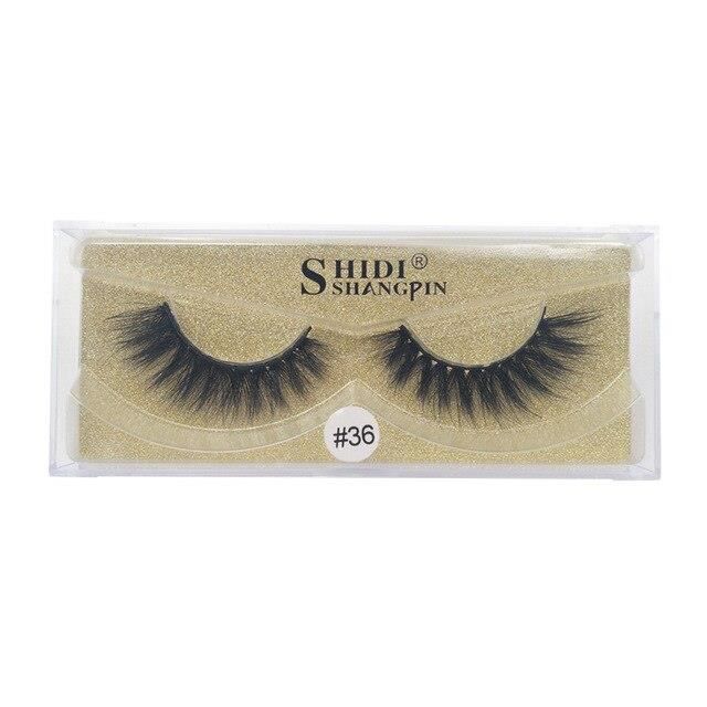 l1484 1 paires nouveau naturel mode 3D vison cils cheveux faux cils épais cils Extension beauté maquillage outils maquiagem maquill