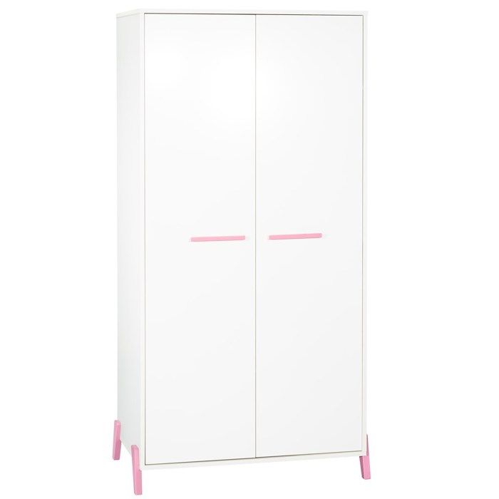 Babyprice - JOY ROSE - Armoire 2 Portes