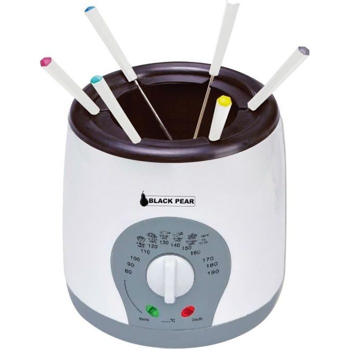 Appareil Fondue Friteuse 800W BlackPear