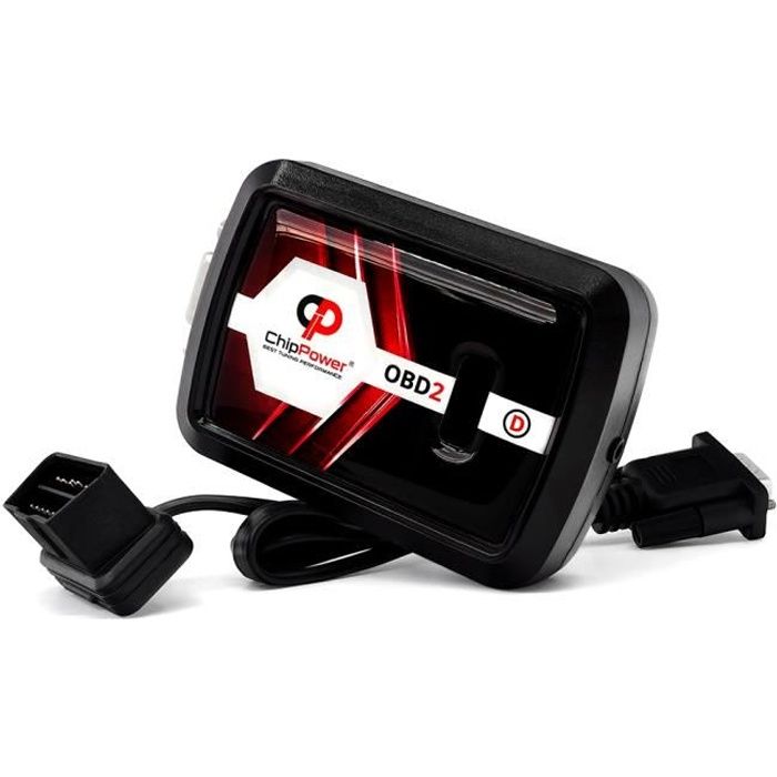 Boitier Additionnel Puce pour Citroen C4 Mk1 I -Picasso 1.6 HDi 66 kW 90 CV 2004-2012 Chip Tuning ChipPower OBD2 v4 Diesel