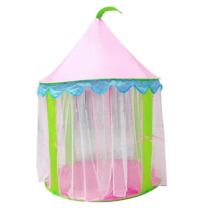 TENTE ACTIVITE - TUNNEL ACTIVITE 1 x jouet de tente de château princesse d'enfants