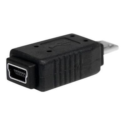 Adaptateur USB 2.0 Micro B vers Mini USB - M/F - Adaptateur USB 2.0 Micro B vers Mini USB - M/F - UUSBMUSBMF