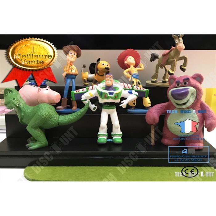 TD® 9 Toy Story Q version mini mignon Buzz Lightyear printemps Hu Di Inspecteur Jessie poupée décoration de voiture