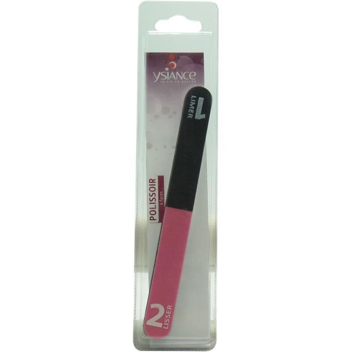 YSIANCE Polissoir à ongles Premium - 4 faces
