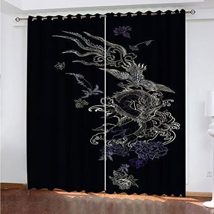 Rideau Voile Élégant Pour Porte Française 64x183 Cm - Panneau Lin Semi-Transparent Avec Poches Tringle Haut/Bas + Embrasse