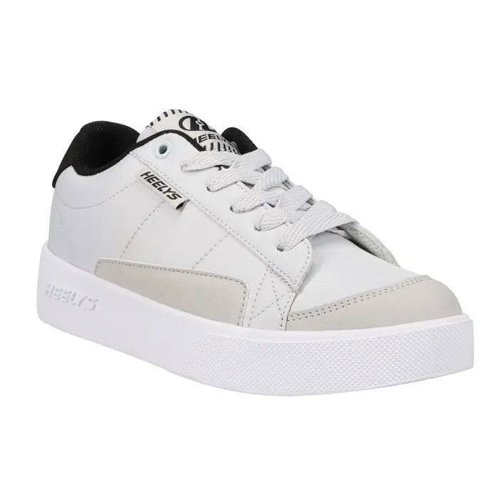 HEELYS Chaussure à roulettes - HEELYS - Digilo Nylon Canvas - Gris - Enfant - Lacets