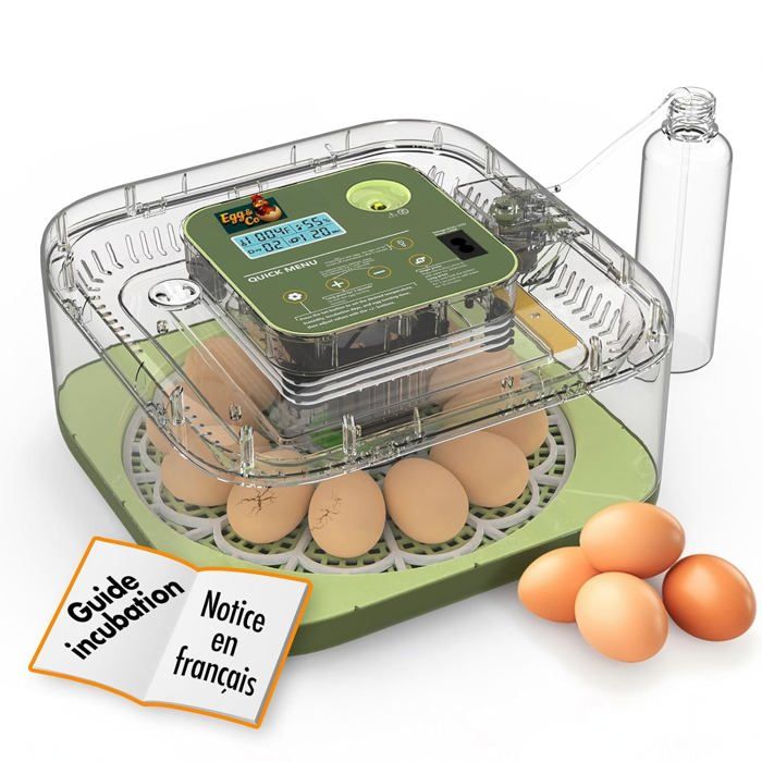 Meilleurs prix pour Couveuse œuf automatique Egg&Co PREMIUM - Incubateur fiable pour poussins et volaille