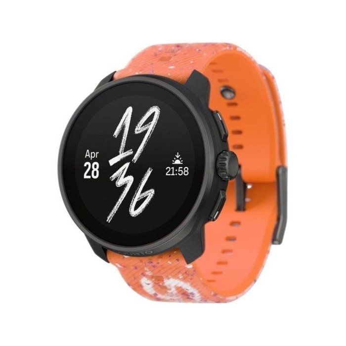 Smartwatch Suunto Race S GPS 45mm 1.32 AMOLED Sensor SpO2 Multideporte Correa Naranja