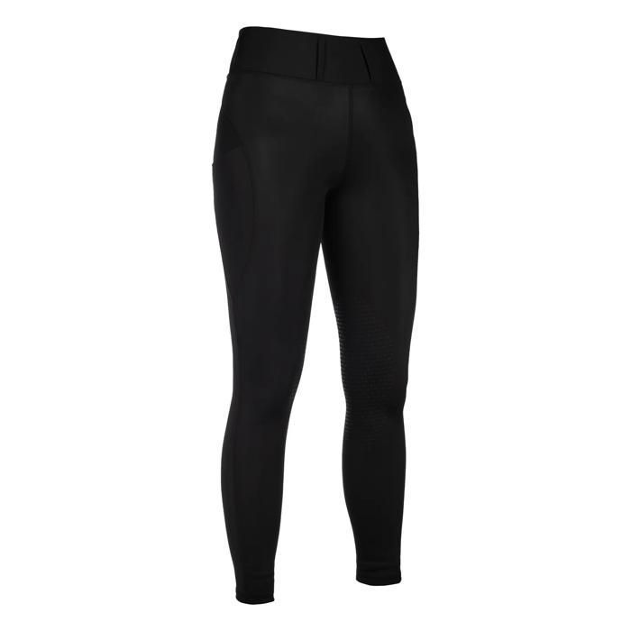 Legging équitation mid grip femme HKM Jil High Waist - schwarz Legging équitation mid grip femme HKM Jil High Waist - schwarz