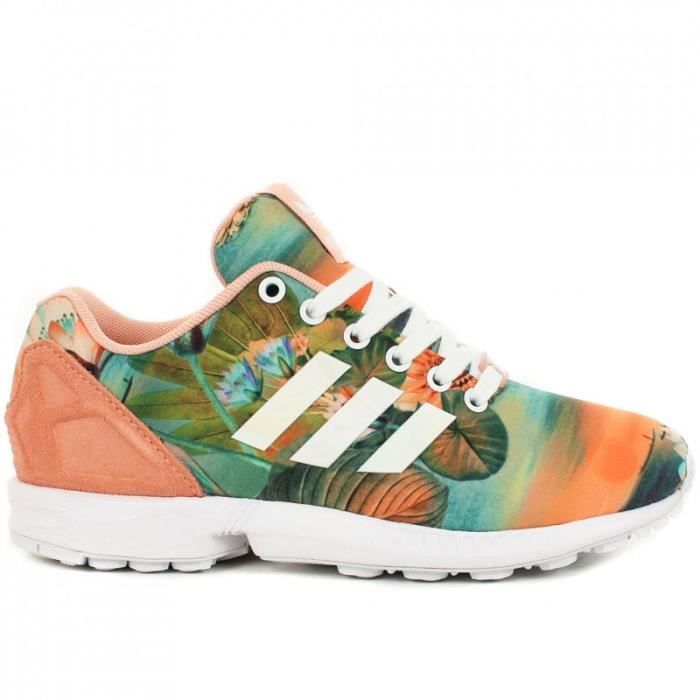 adidas zx flux femme fleuri