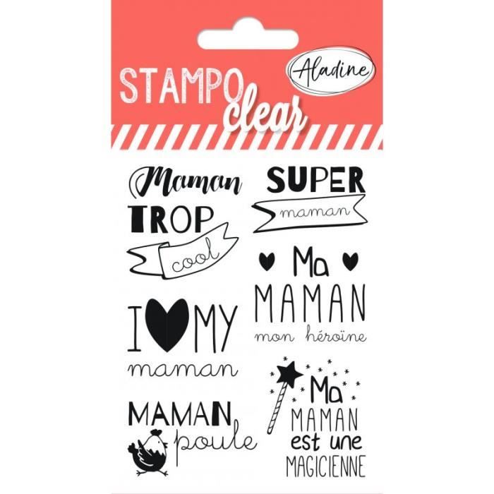 Tampon Clair Calendrier Silicone Pour Scrapbooking - Tampon Transparent Scrap, Motifs Précises, Lavable, DIY, Loisirs Créatifs - 4