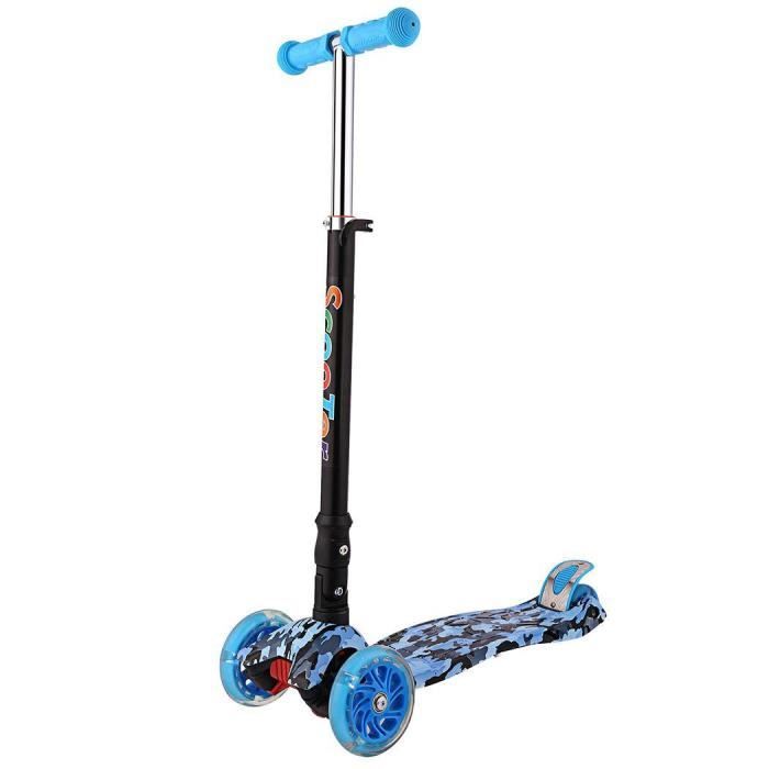 EVO Trottinette Tricycle Réglable Pour Enfant Light Up Mini