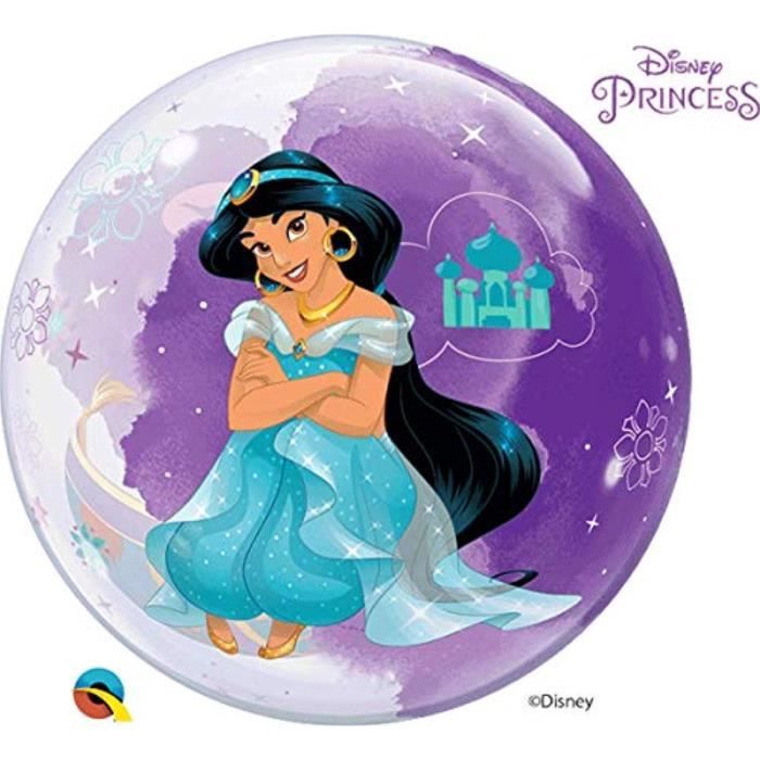Support A Decorer Disney Princess Jasmine 22 Aladdin Bubble Ballon Cdiscount Maison