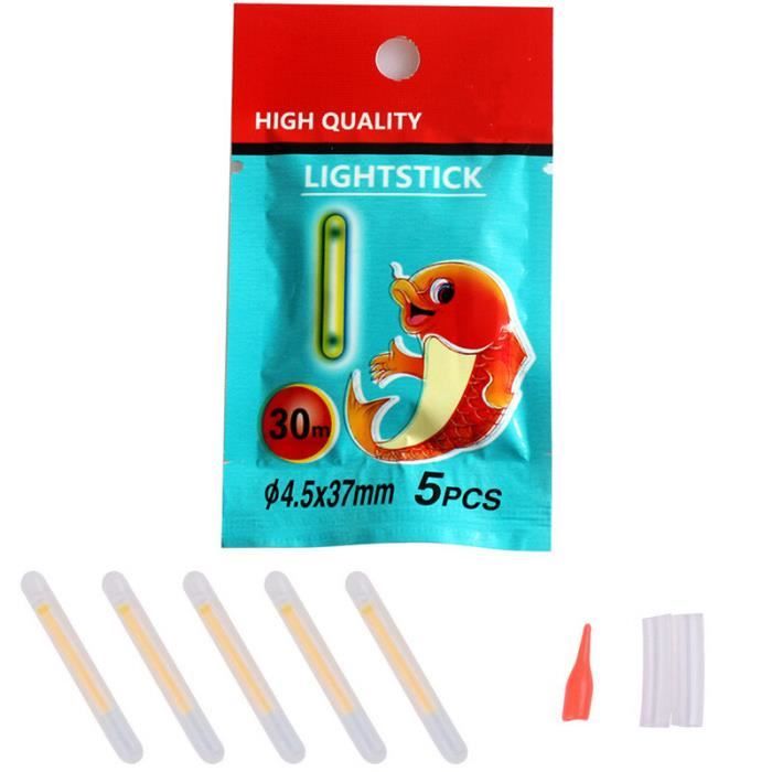 Canne à pêche Raftway - Clip de plomb fluorescent pour indication de touche - Canne en fibre de