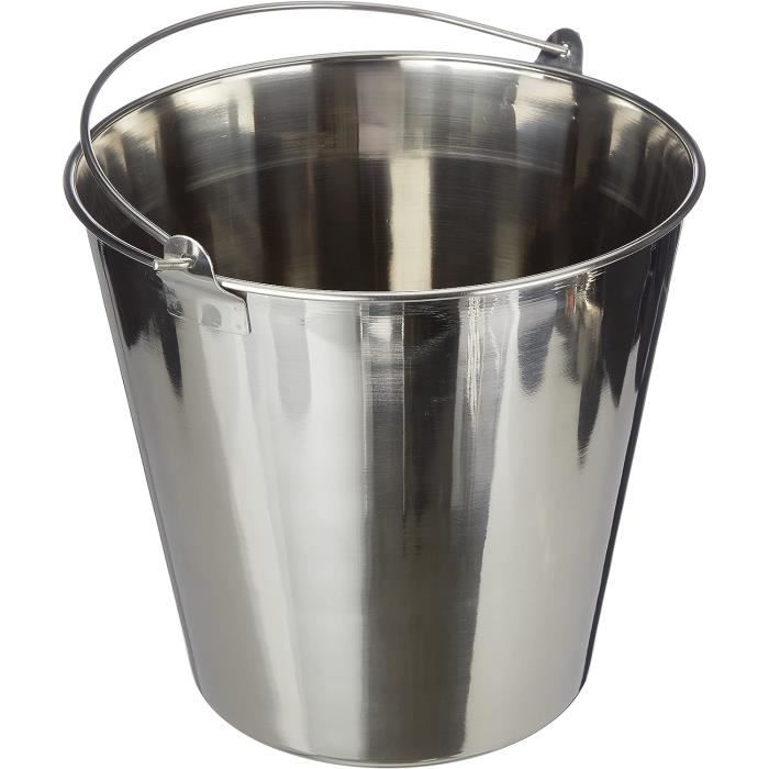LACOR Edelstahl-Platte Für Seemuschel – 50 Cm Durchmesser, Silber, Für Gastronomie & Anspruchsvolle Küche