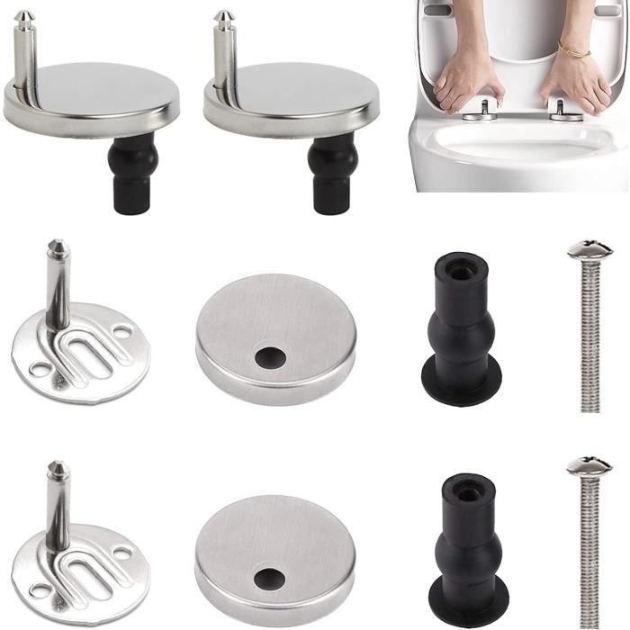 Fixation de Siège de Toilette Charnière de Siège de Toilette Fixation  Abattant WC Vis Pour Les