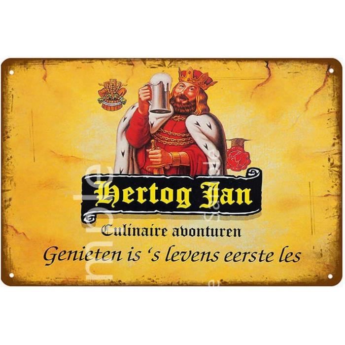 Plaque Murale Vintage En étain 30x20 Cm - Thème Générique Multicolore