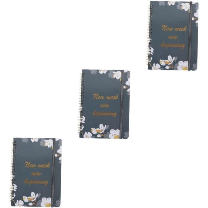 6 Mini Carnets En Cuir Rétro - Cahiers De Poche 4.8x3.4 Cm - Idéal Notes, Journal, Cadeau Mignon