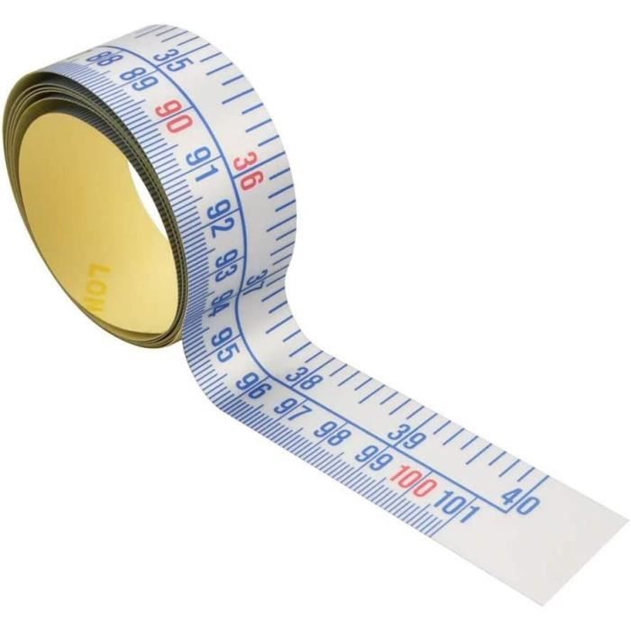 EJ.life Ruban à Mesurer Adhésif Règle De Mesure Auto-adhésive, Lecture